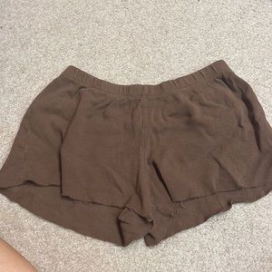 brown shorts from pacsun